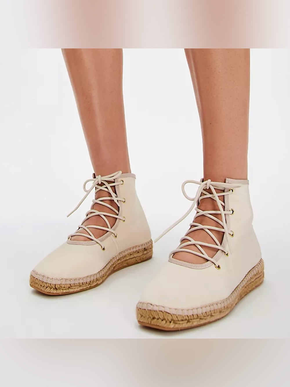 New Naguisa Annona Shoe Boots Womens Size 7 Cream
